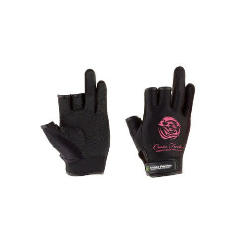 ゲームグローブRX-S BKPK ブラックピンク Sサイズ 3本指出