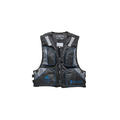 フローティングベスト大人用RX ブラックブルー フリーサイズ