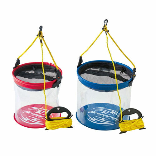 EVA反転クリアーバケツ ブルー 24cm