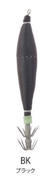 AST012 イカスッテ BK/ブラック 4.0号 2本入