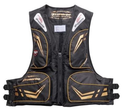 WFA014 フローティングベストFX BKGD/ブラックゴールド フリーサイズ