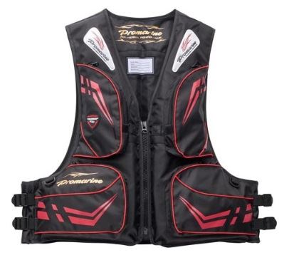 WFA014 フローティングベストFX BKRD/ブラックレッド フリーサイズ