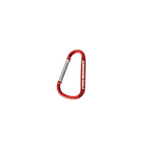 カラビナ 単品 Sサイズ レッド 59×32mm
