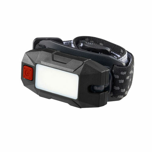 USBフレキシブルCOBヘッドランプ(USB充電式) ブラック