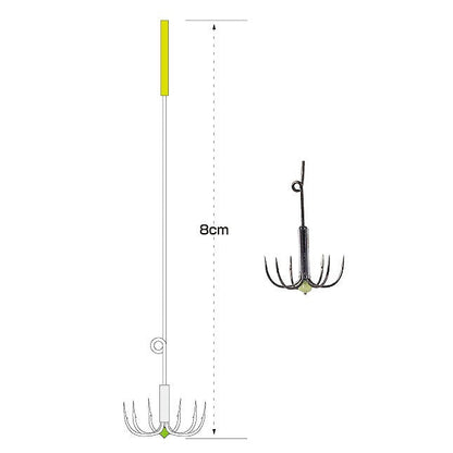 V-7 豆イカ針 S 2組入