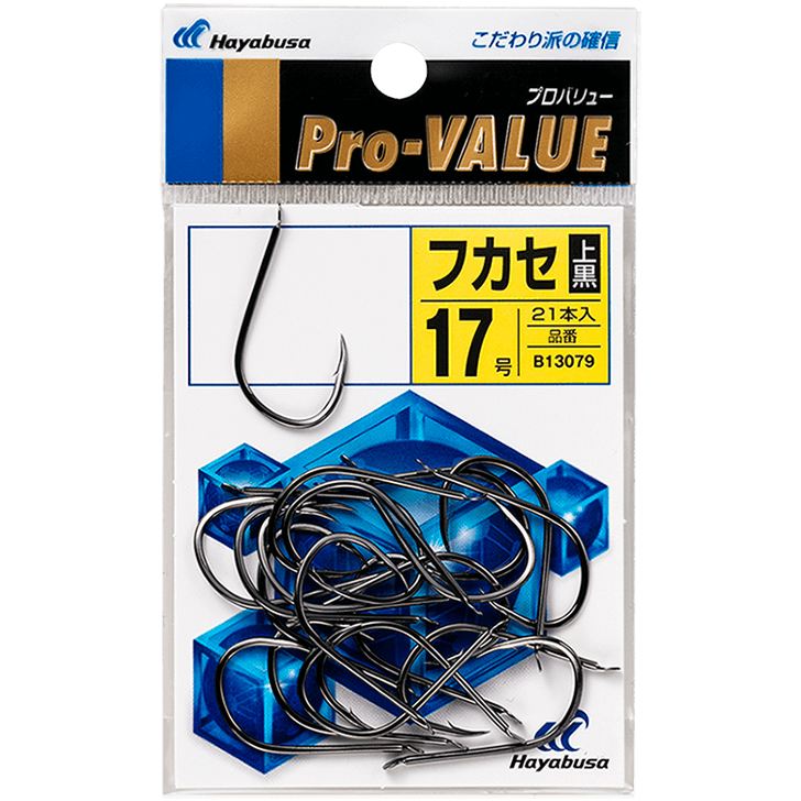 プロバリュー フカセ 上黒 15号 29個入