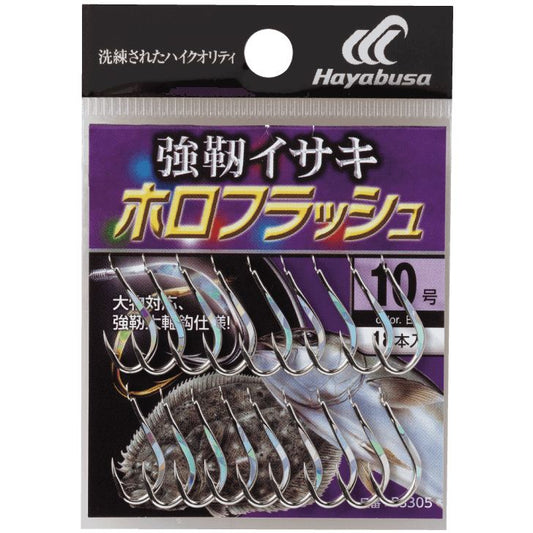 強靭イサキ ホロフラッシュ シルバー 11号 16個入