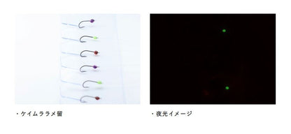 瞬貫わかさぎ 速掛型 ベーシック 鈎1号/ハリス0.2号 6本鈎1セット