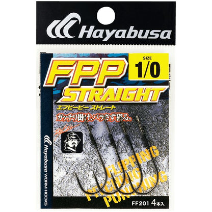 FPPストレート フック 3/0号 4個入