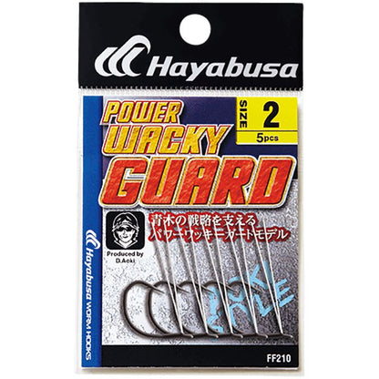 パワーワッキーガード ブラックニッケル 2号 5個入