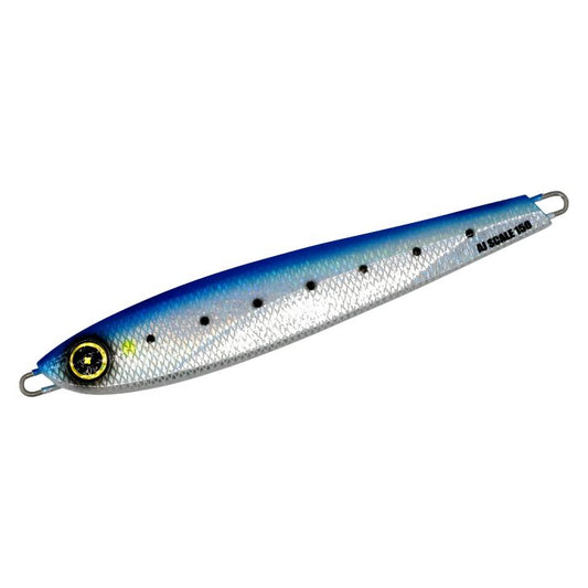 ジャックアイ エアジャーク スケイル 1/リアル魚鱗ブルーイワシ網目夜光 100g 1個入