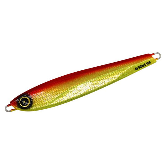ジャックアイ エアジャーク スケイル 3/リアル魚鱗アカキン網目夜光 100g 1個入