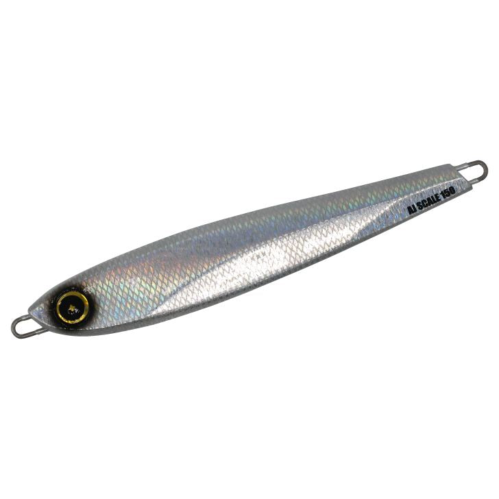 ジャックアイ エアジャーク スケイル 6/リアル魚鱗フルシルバー 250g 1個入