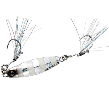 ジャックアイ グロッキー 9/シルバー青夜光ゼブラ 40g 1個入