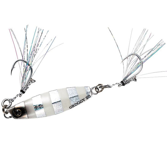ジャックアイ グロッキー 9/シルバー青夜光ゼブラ 40g 1個入