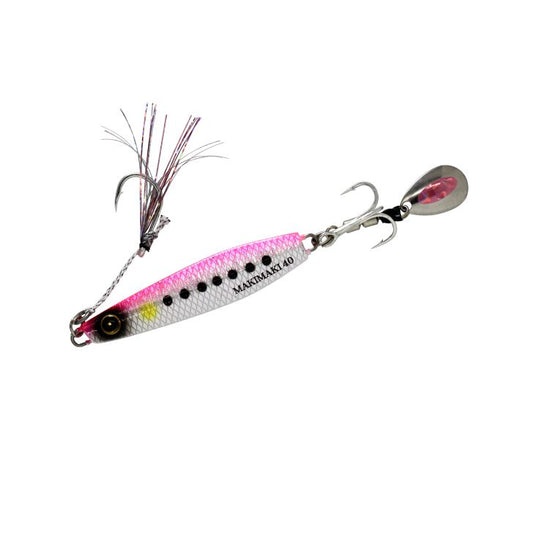ジャックアイ マキマキ 13/リアル魚鱗ピンクイワシ網目夜光 80g 1個入