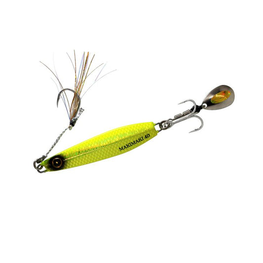 ジャックアイ マキマキ 14/リアル魚鱗チャートゴールド 20g 1個入