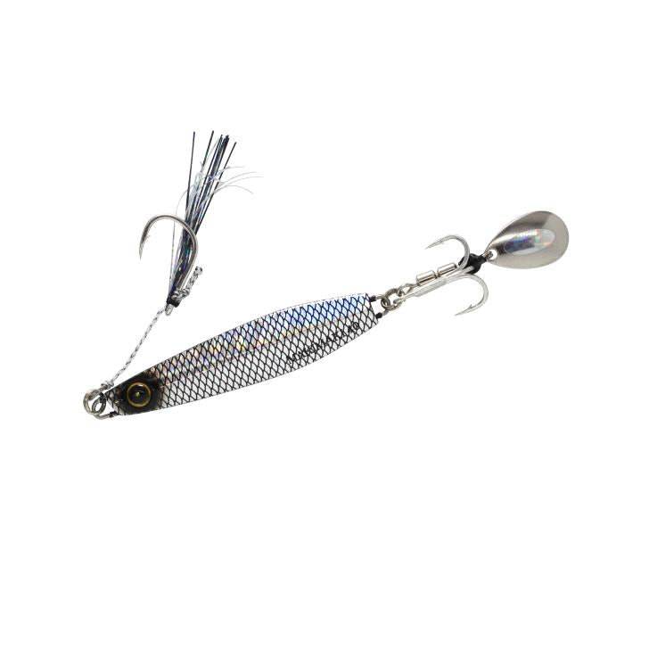 ジャックアイ マキマキ 15/リアル魚鱗ブラックシルバー 40g 1個入
