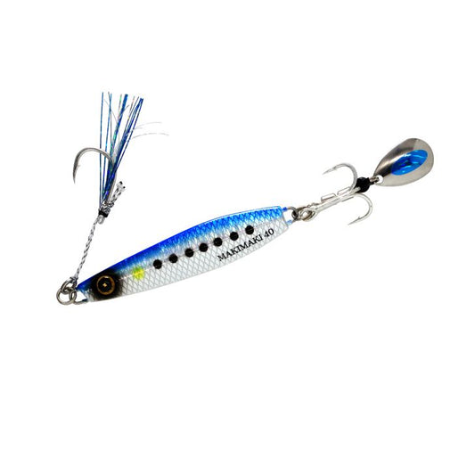 ジャックアイ マキマキ 12/リアル魚鱗ブルーイワシ網目夜光 60g 1個入