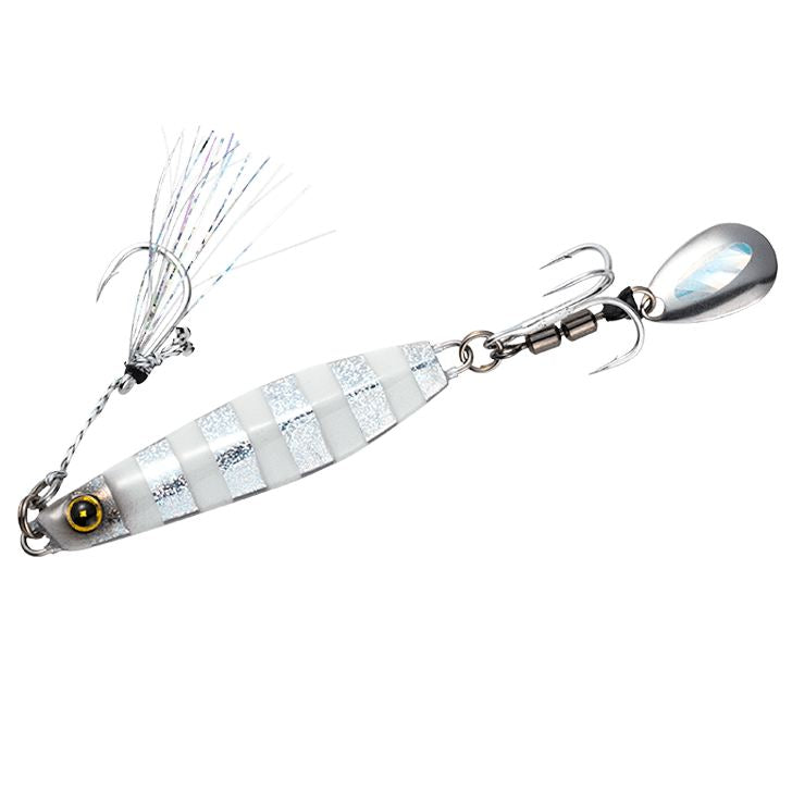 ジャックアイ マキマキ 9/シルバー青夜光ゼブラ 60g 1個入