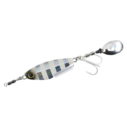 ジャックアイ タチスピン 3/シルバー青夜光ゼブラ 20g 1個入