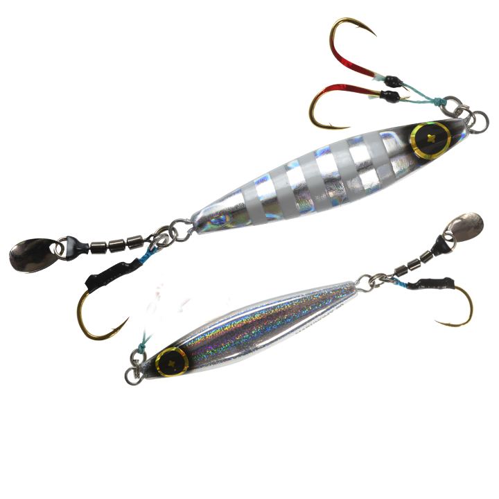 ジャックアイ マキノミー 7/シルバーブルーグローゼブラ 30g 1個入