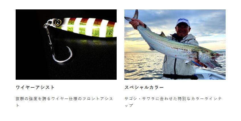 ジャックアイ マキマキ サゴシスペシャル 1/ケイムラブルーイワシ 40g 1個入