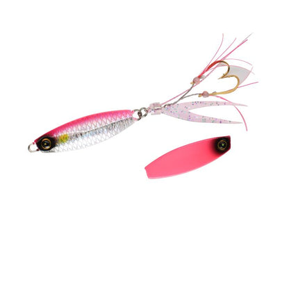 ジャックアイ 豆クネクネ 2/リアル魚鱗ピンクイワシ 3g 1個入