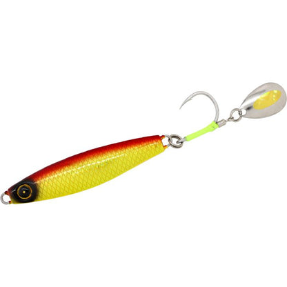 ジャックアイ サワラスピン2 3/リアル魚鱗チャートアカキン 50g 1個入