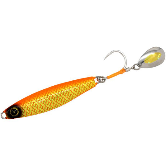 ジャックアイ サワラスピン2 6/リアル魚鱗蛍光オレキン 40g 1個入