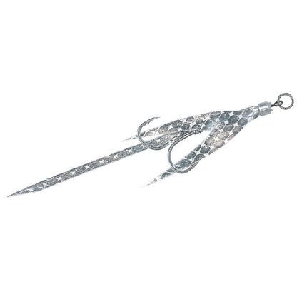 アシストフック ネクタイチューン フィッシュテール 5/ケイムラウロコシルバー M 2セット入