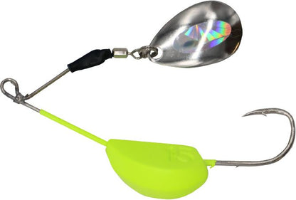 エサで遊ぼう エサヘッド スピナべ 1/イエロー 15g 2個入