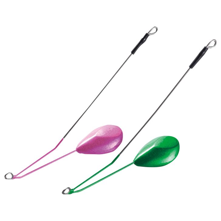 ライトショット シンカー 立つ天秤スマッシュ 1/ピンク・グリーン 5号 2個入