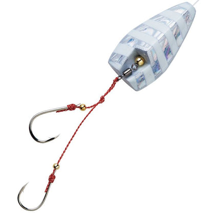 無双真鯛 貫撃遊動テンヤ 7/ケイムラゼブラグロー 10号 1個入