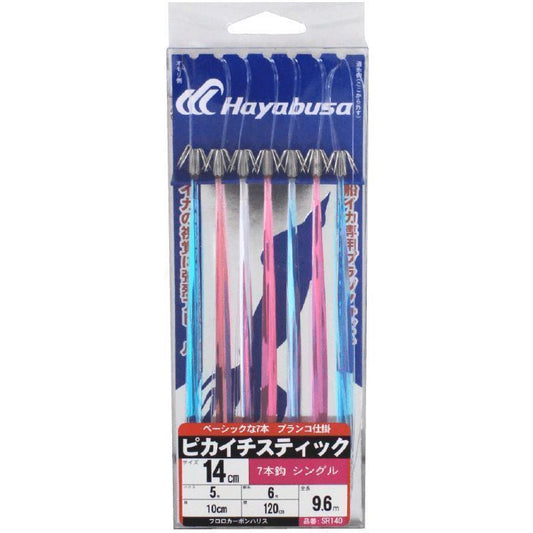 ピカイチスティック 14cm シングル 7本鈎1セット