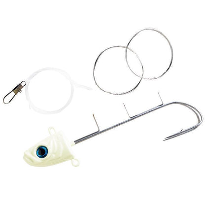船太刀魚テンヤ ベーシックダブル 夜光 サイズ50号 1個入