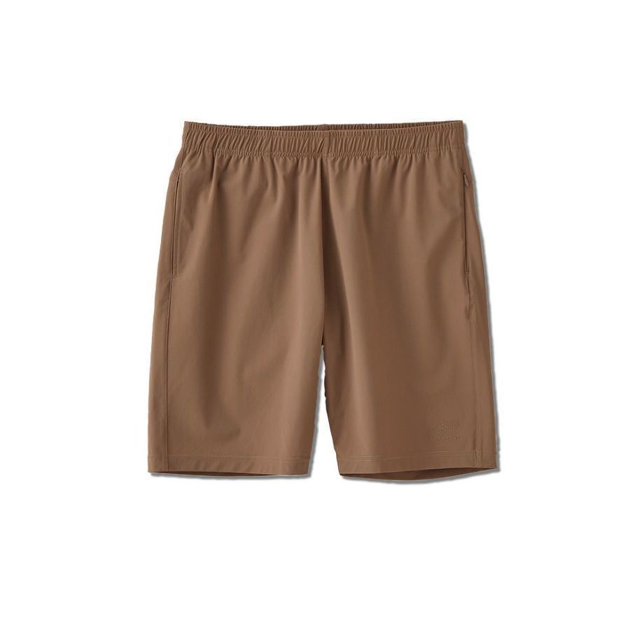 ストレッチショートパンツ ベージュ LL