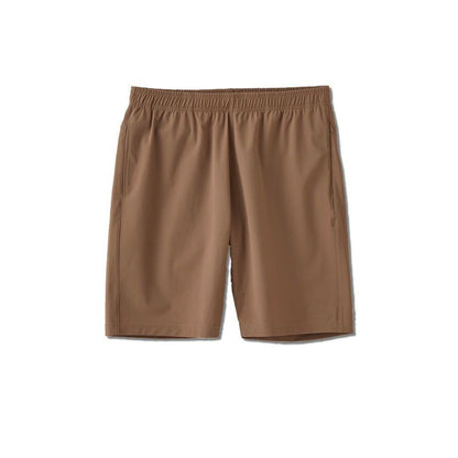 ストレッチショートパンツ ベージュ LL