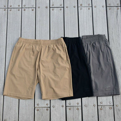 ストレッチショートパンツ ベージュ LL