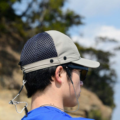 2Way撥水キャップ サンドベージュ フリーサイズ