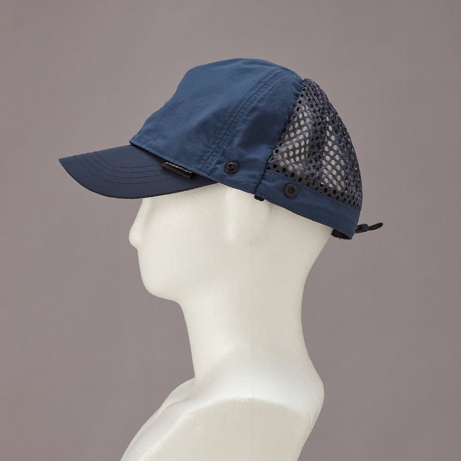 2Way撥水キャップ ネイビー フリーサイズ