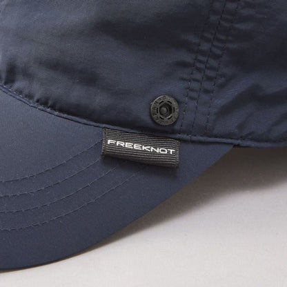 2Way撥水キャップ ネイビー フリーサイズ
