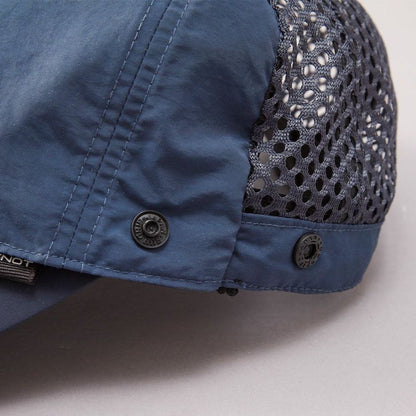 2Way撥水キャップ ネイビー フリーサイズ