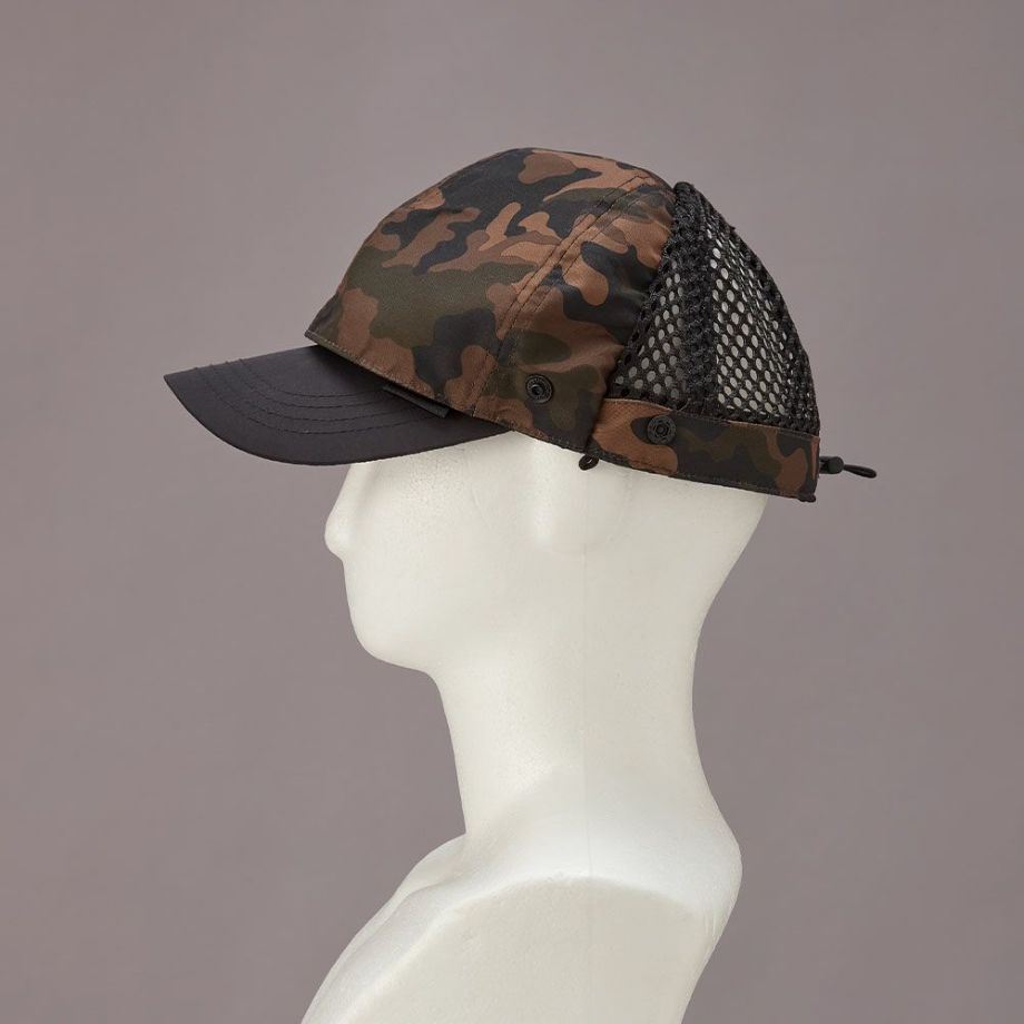 2Way撥水キャップ ブラック フリーサイズ