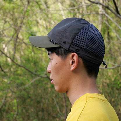2Way撥水キャップ ブラック フリーサイズ