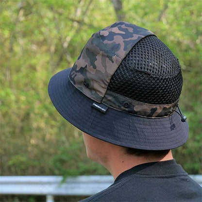 2Way撥水ハット サンドベージュ フリーサイズ