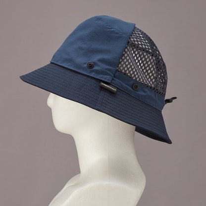 2Way撥水ハット ネイビー フリーサイズ