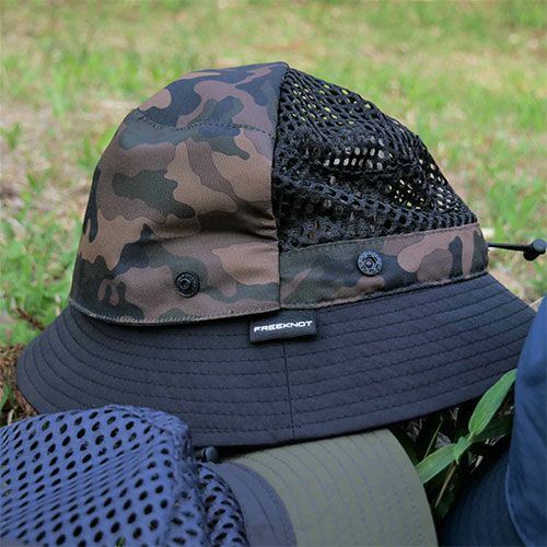 2Way撥水ハット ネイビー フリーサイズ