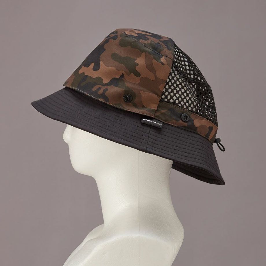 2Way撥水ハット ブラック フリーサイズ