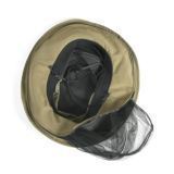 BOWBUWN ネット付きハット オリーブ フリーサイズ